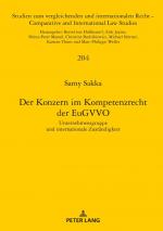 ISBN 9783631789049: Der Konzern im Kompetenzrecht der EuGVVO – Unternehmensgruppe und internationale Zuständigkeit