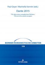 ISBN 9783631816974: Dante 2015 – 750 Jahre eines europäischen Dichters / 750 anni di un poeta europeo