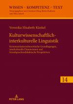 ISBN 9783631835012: Kulturwissenschaftlich-interkulturelle Linguistik - Kommunikationstheoretische Grundlegungen, interkulturelle Dimensionen und fremdsprachendidaktische Perspektiven