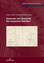 ISBN 9783631852545: Alexander von Humboldt: Die russischen Schriften