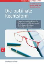 ISBN 9783636012265: Die optimale Rechtsform