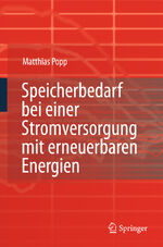 ISBN 9783642019265: Speicherbedarf bei einer Stromversorgung mit erneuerbaren Energien