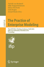 ISBN 9783642167812: The Practice of Enterprise Modeling - Third IFIP WG 8.1 Working Conference, PoEM 2010, Delft, The Netherlands, Novermber 9-10, 2010, Proceedings