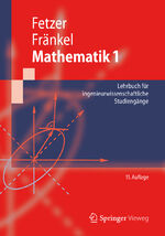 ISBN 9783642241123: Mathematik 1 – Lehrbuch für ingenieurwissenschaftliche Studiengänge