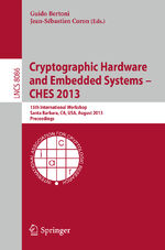 ISBN 9783642403484: Cryptographic Hardware and Embedded Systems -- CHES 2013 – 15th International Workshop, Santa Barbara, CA, USA, August 20-23, 2013, Proceedings