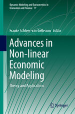 ISBN 9783642420382: Advances in Non-linear Economic Modeling – Theory and Applications