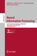 ISBN 9783642420412: Neural Information Processing – 20th International Conference, ICONIP 2013, Daegu, Korea, November 3-7, 2013. Proceedings, Part II