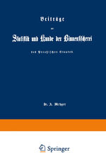 ISBN 9783642505287: Beiträge zur Statistik und Kunde der Binnenfischerei des Preußischen Staates