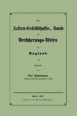 ISBN 9783642512537: Das Actien-Gesellschafts-, Bank- und Versicherungs-Wesen in England