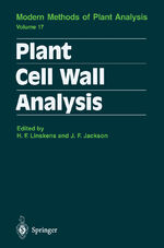 John F. Jackson: Plant Cell Wall Analysi John F. Jackson: Plant Cell Wall Analysi