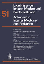ISBN 9783642690723: Ergebnisse der Inneren Medizin und Kinderheilkunde / Advances in Internal Medicine and Pediatrics