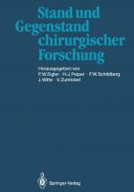 ISBN 9783642706493: Stand und Gegenstand chirurgischer Forschung