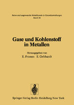 ISBN 9783642809446: Gase und Kohlenstoff in Metallen