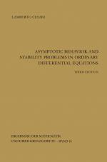 ISBN 9783642856730: Asymptotic Behavior and Stability Problems in Ordinary Differential Equations