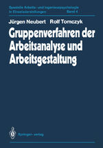 ISBN 9783642869211: Gruppenverfahren der Arbeitsanalyse und Arbeitsgestaltung