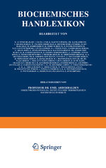 ISBN 9783642889677: Biochemisches Handlexikon