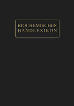 ISBN 9783642889721: Biochemisches Handlexikon – XII. Band (5. Ergänzungsband)