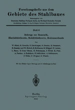 ISBN 9783642890024: Beiträge zur Baustatik, Elastizitätstheorie, Stabilitätstheorie, Bodenmechanik