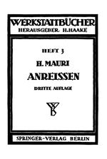 ISBN 9783642890246: Das Anreißen in Maschinenbau-Werkstätten