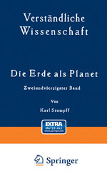 ISBN 9783642890796: Die Erde als Planet