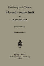 ISBN 9783642925252: Einführung in die Theorie der Schwachstromtechnik