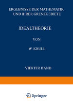 ISBN 9783642937811: Idealtheorie