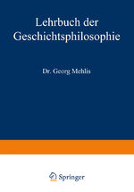 ISBN 9783642940378: Lehrbuch der Geschichtsphilosophie