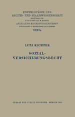 ISBN 9783642983016: Sozialversicherungsrecht