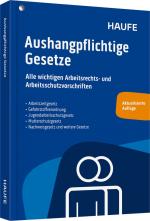 ISBN 9783648180105: Aushangpflichtige Gesetze