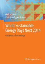 ISBN 9783658043544: World Sustainable Energy Days Next 2014 - Conference Proceedings