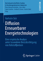 ISBN 9783658053024: Diffusion Erneuerbarer Energietechnologien – Eine empirische Analyse unter besonderer Berücksichtigung von Rohstoffpreisen