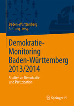 ISBN 9783658094195: Demokratie-Monitoring Baden-Württemberg 2013/2014 - Studien zu Demokratie und Partizipation