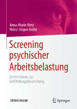 ISBN 9783658125714: Screening psychischer Arbeitsbelastung - Ein Verfahren zur Gefährdungsbeurteilung