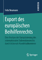Felix Neumann: EXPORT DES EUROPÄISCHEN B Felix Neumann: EXPORT DES EUROPÄISCHEN B
