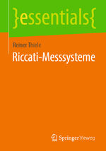 ISBN 9783658352820: Riccati-Messsysteme