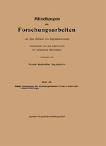 ISBN 9783662017029: Mitteilungen über Forschungsarbeiten auf dem Gebiete des Ingenieurwesens – Insbesondere aus den Laboratorien der technischen Hochschulen