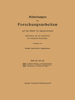 ISBN 9783662018668: Mitteilungen über Forschungsarbeiten auf dem Gebiete des Ingenieurwesens – insbesondere aus den Laboratorien der technischen Hochschulen