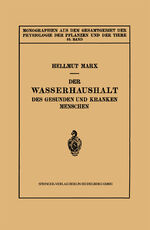 ISBN 9783662019214: Der Wasserhaushalt des Gesunden und Kranken Menschen