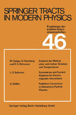 ISBN 9783662159002: Springer Tracts in Modern Physics - Ergebnisse der exakten Naturwissenschaften Volume 46