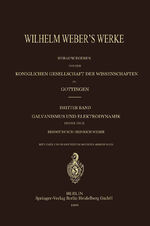 ISBN 9783662227626: Wilhelm Weber’s Werke