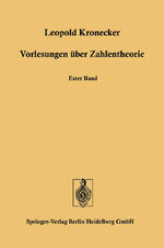 ISBN 9783662227985: Vorlesungen über Zahlentheorie – Erste bis Dreiunddreissigste Vorlesung