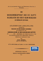 ISBN 9783662298862: Der Bindegewebsapparat und die Glatte Muskulatur der Orbita beim Menschen in Normalem Zustande