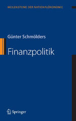 ISBN 9783662312452: Finanzpolitik