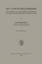 ISBN 9783662322307: Ein Gaswechselschreiber - Über Versuche Zur Fortlaufenden Registrierung des Respiratorischen Gaswechsels an Mensch und Tier