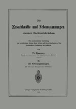 ISBN 9783662322369: Die Zusatzkräfte und Nebenspannungen eiserner Fachwerkbrücken - Eine systematische Darstellung der verschiedenen Arten, ihrer Grösse und ihres Einflusses auf die konstruktive Gestaltung der Brücken