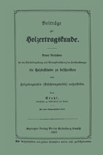 ISBN 9783662408209: Beiträge zur Holzertragskunde / Gustav Stahl / Taschenbuch / Paperback / 66 S. / Deutsch / Springer-Verlag GmbH / EAN 9783662408209