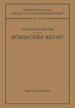 ISBN 9783662419465: Römisches Privatrecht - Auf Grund des Werkes von Paul Jörs