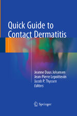 ISBN 9783662512340: Quick Guide to Contact Dermatitis