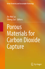 ISBN 9783662513583: Porous Materials for Carbon Dioxide Capture