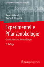 ISBN 9783662534632: Experimentelle Pflanzenökologie - Grundlagen und Anwendungen